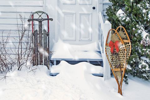 Poster: Vivez l'hiver d'autrefois