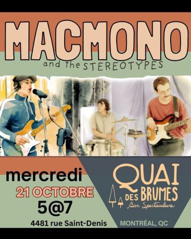 Poster: Macmono and the Stereotypes