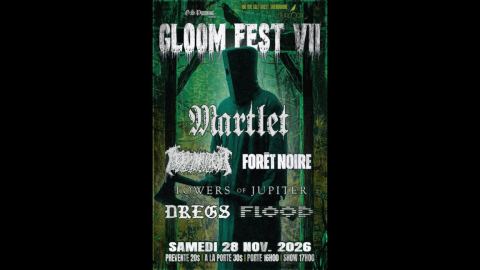 Poster: Gloom Fest 7, Le Murdoch, Saturday, November 28