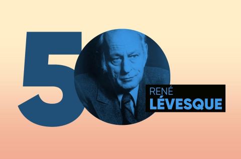 Poster: Les rendez-vous historiques : René Lévesque autrement, l'histoire racontée par les objets