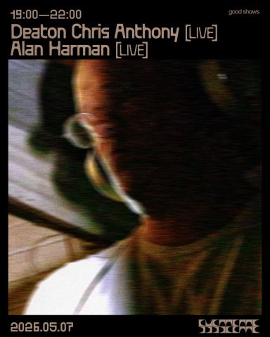 Poster: Deaton Chris Anthony + Alan Harman