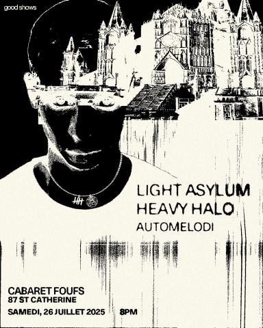 Poster: Light Asylum + Heavy Halo + Automelodi