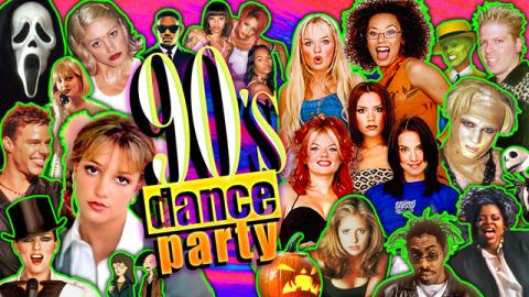 Poster: SUPER TASTE presents 90’S DANCE PARTY : ÉDITION HALLOWEEN