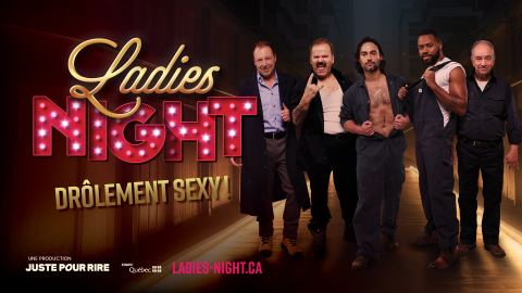 Poster: Ladies night — Drôlement sexy