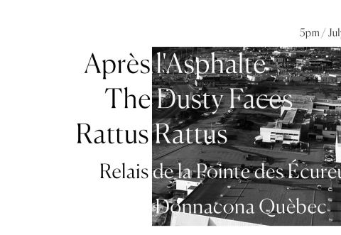 Poster: The Dusty Faces & Après l'Asphalte & Rattus Rattus