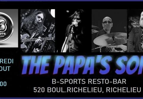 Poster: THE PAPA'S SONS AU B-SPORTS