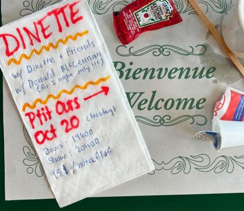 Poster: Dinette + Friends