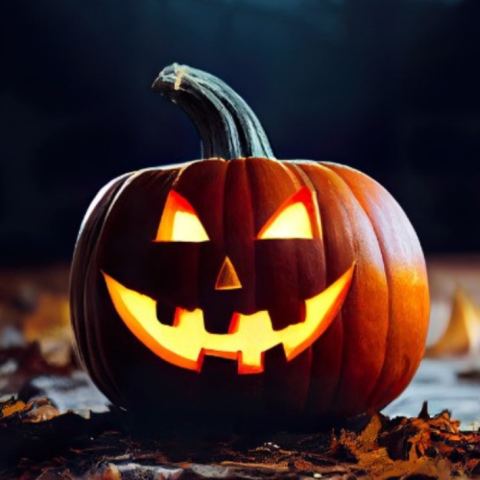 Poster: Halloween, Bibliothèque du Couvent, Saturday, October 31