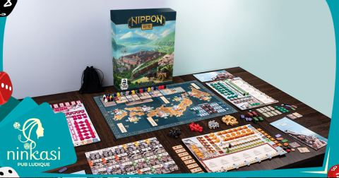 Poster: Nippon: Zaibatsu ‐ Édition Deluxe, Ninkasi Bar & Bistro, Sunday, December 6