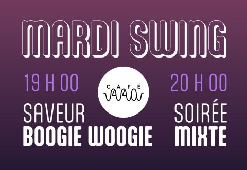 Poster: Soirée mixte avec saveur Boogie Woogie