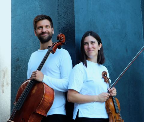 Poster: Café-concert 2027 | Dominique Beauséjour-Ostiguy et Marie Bégin, Bibliothèque du Centre culturel Marie-Fitzbach, Sunday, April 11