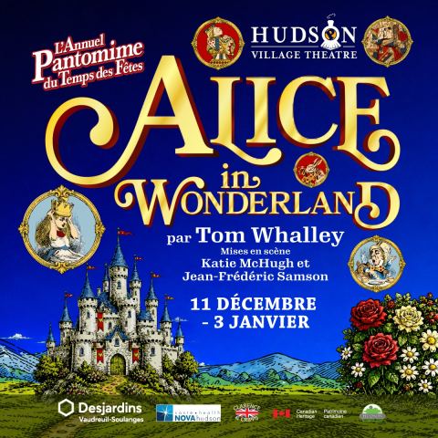 Poster: Alice in Wonderland – La pantomime!