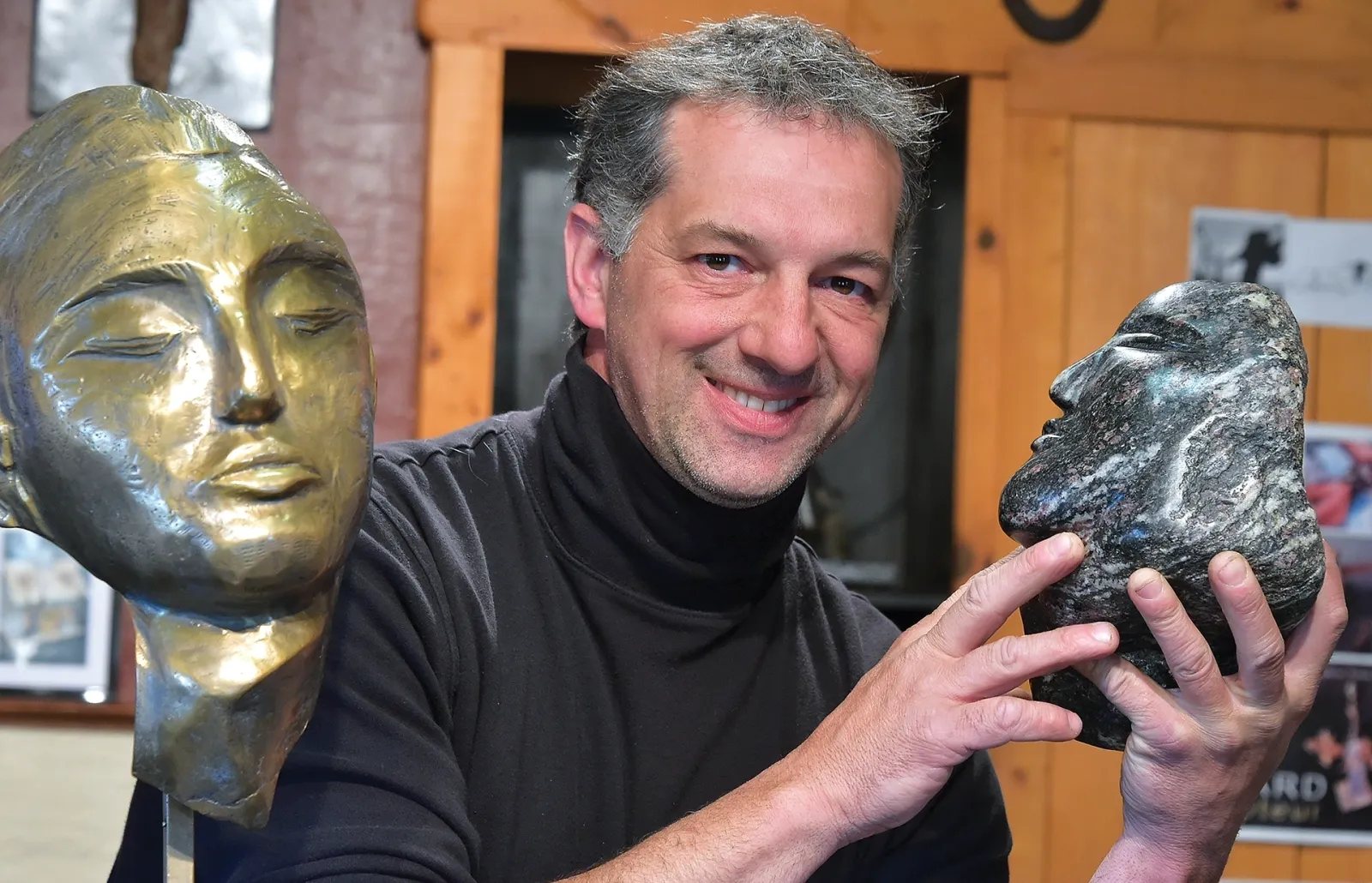 Photo of Jean-Michel Simard sculpteur