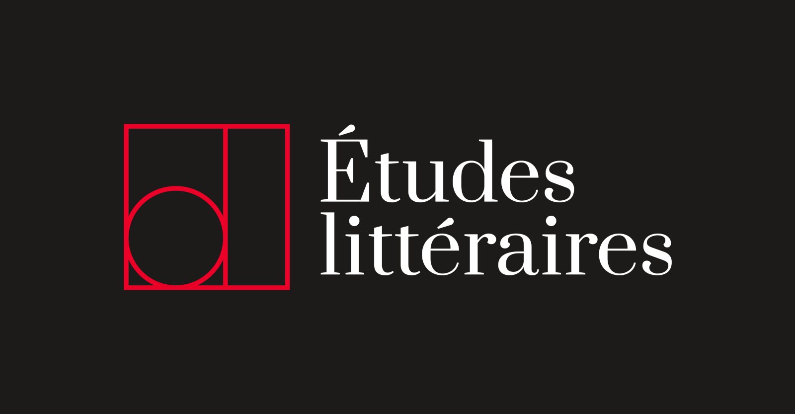 Études littéraires logo
