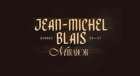 Poster: Jean-Michel Blais, Théâtre Desjardins (LaSalle), Friday, October 8
