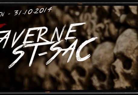 Poster: Party d'Halloween 2014 - Caverne Saint-Sacrement, Taverne Saint-Sacrement, Friday, October 31