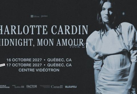 Affiche : Charlotte Cardin – Midnight, mon amour Tour 27