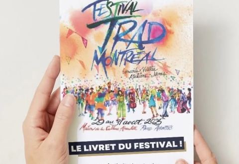 Poster: FESTIVAL TRAD-VOLET GRATUIT PARC AHUNTSIC