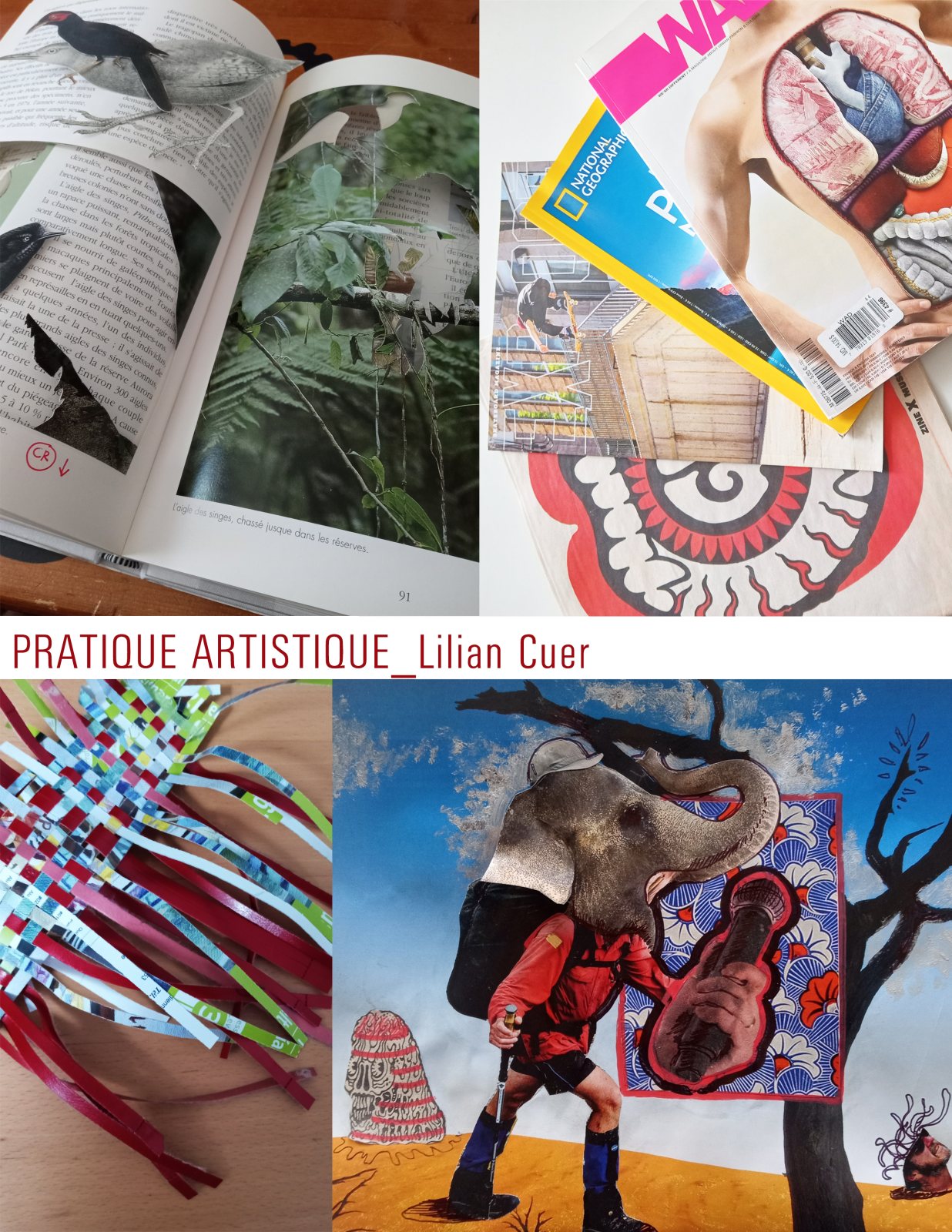 Carnet 04 : Découpage et surréalisme avec Lilian Cuer