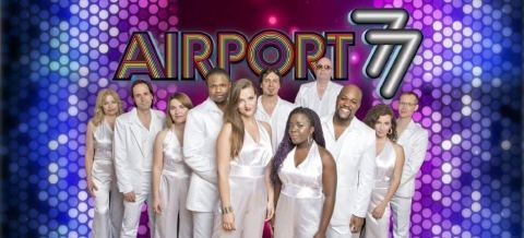 Poster: Airport ’77 ( disco night ), Restaurant Allegro, Saturday, December 12