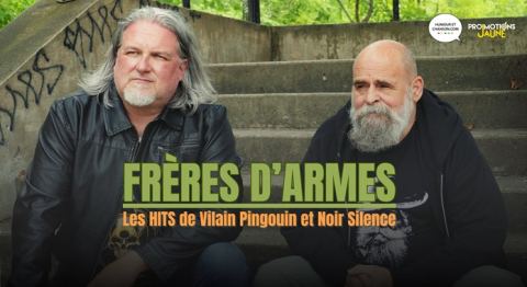 Poster: Frères d'Armes : Rudy Caya et Jeff Dubé, Salle Kingsey, Friday, October 15