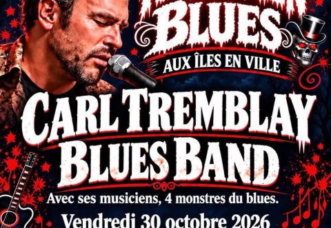 Poster: L'HALLOWEEN BLUES aux ÎLES en VILLE