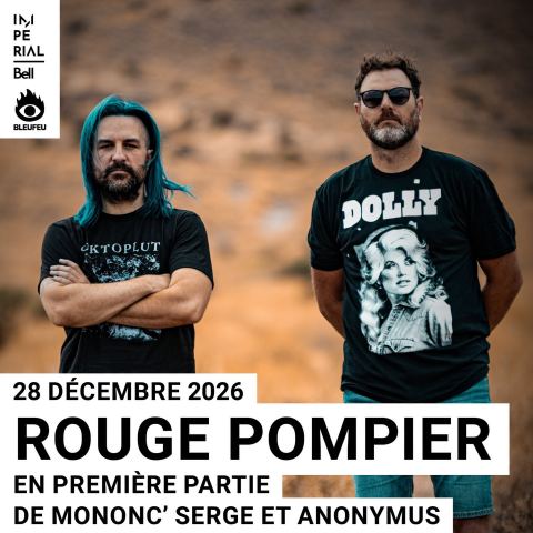 Affiche : Mononc' Serge & Anonymus : La tournée Métal canadien-français