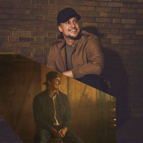 Poster: Vince Lemire – Joel Vogt – Plateau double – New-country, Espace Théâtre Muni-Spec, Saturday, April 17
