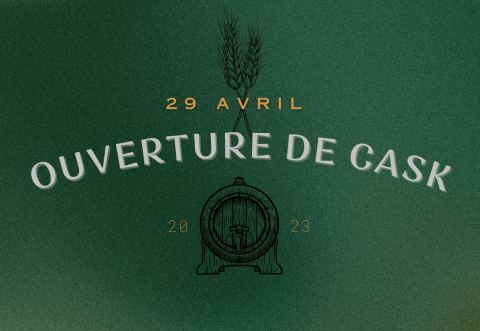 Affiche : On ouvre un CASK!, Terre à boire, samedi 29 avril