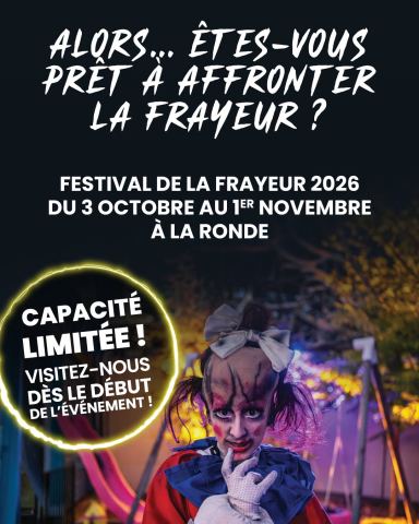 Poster: Festival de la Frayeur
