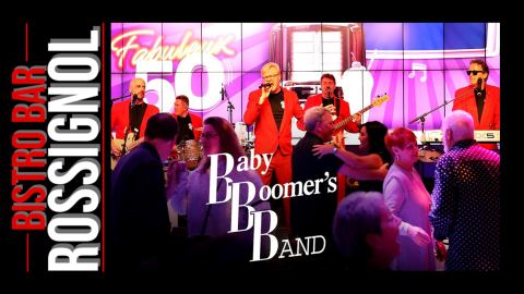 Poster: Baby Boomers Band, Bistro Le Rossignol, Thursday, December 31