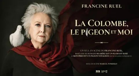 Poster: Francine Ruel, Pavillon des arts et de la culture de Coaticook, Saturday, October 16
