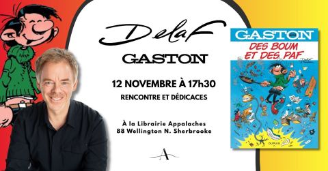 Poster: DELAF - Gaston : Des Boum et des Paf - RENCONTRE