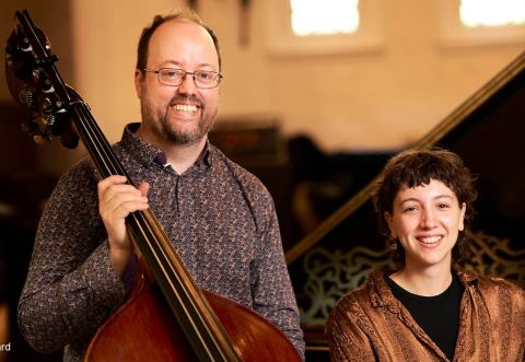Poster: Café-concert – Jazz en fleurs, Espace culturel U-Art, Sunday, October 25
