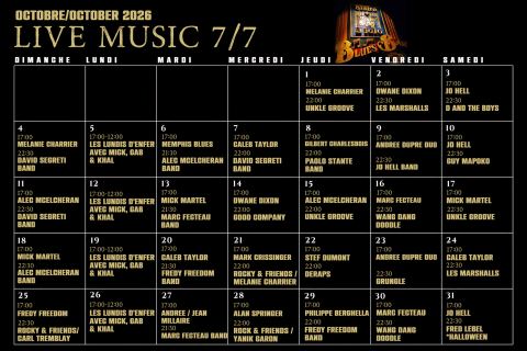 Programme poster: Octobre 2026