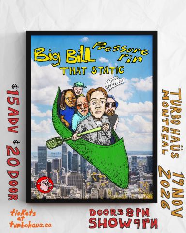 Poster: Pressure Pin + Big Bill + Vitamin Pink