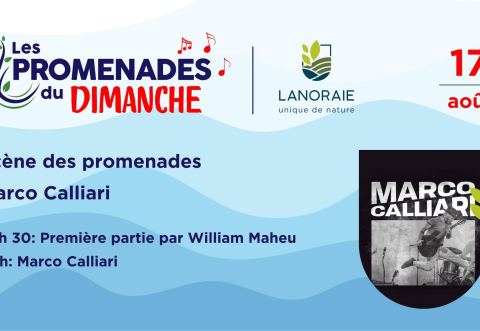 Poster: Promenades du dimanche: Marco Calliari (gratuit)
