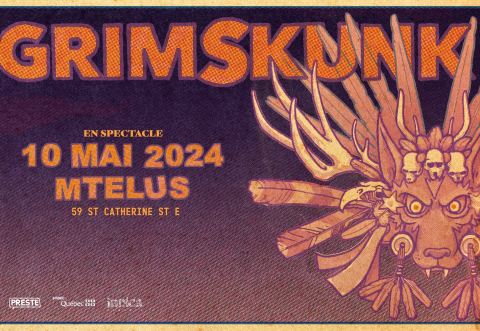 Poster: Grimskunk, MTELUS, Saturday, May 18