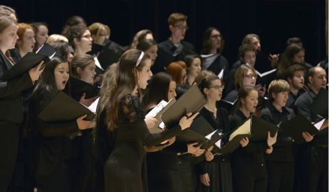 Poster: Choeur de la Faculté de musique