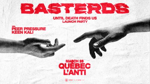 Poster: Basterds, Peer Pressure et Keen Kali