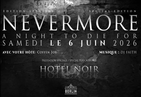 Poster: Nevermore, a night to die for...