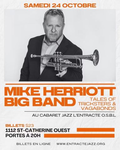 Affiche : Mike Herriott Big Band