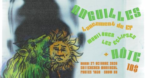 Poster: Lancement d'Anguilles (co-présentation La Loba)
