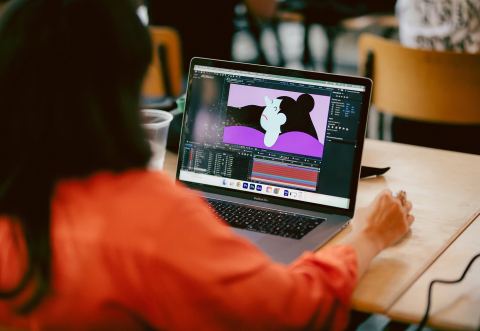Poster: Animation 2D avec After Effects, Société des arts technologiques [SAT], Monday, January 18
