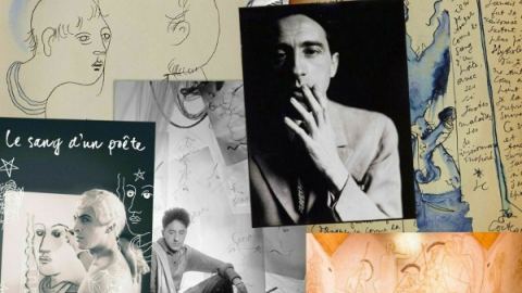 Poster: Ciné-club: Jean Cocteau — en collaboration avec le FIFA, Théâtre Lac-Brome, Wednesday, April 7