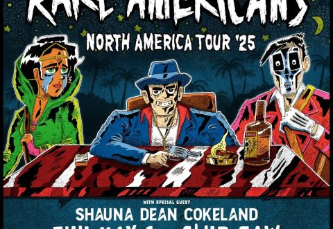 Poster: Rare Americans - North American Tour '25 w/ Shauna Dean Cokeland - Ottawa