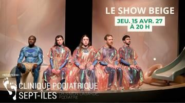 Poster: Le show beige