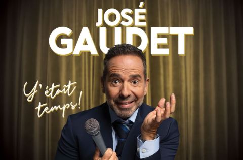 Poster: José Gaudet — Y'était temps, Théâtre Manuvie, Monday, December 21