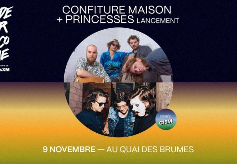 Poster: CONFITURE MAISON + PRINCESSES (lancement) │ CCF24