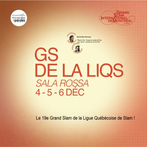 Poster: GS DE LA LIQS 4-5-6 Décembre Forfait billet, All venues, Friday, December 4